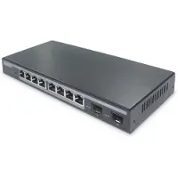 Digitus L2 MANAGED GIGABIT ETHERNET POE SWITCH 8-PORT POE + 2-PORT SFP, 86W POE BUDGET (DN-95344)