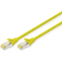 Digitus CAT 6A S-FTP PATCH CORD, CU, LSZH AWG 26/7, LENGTH 5 M, COLOR YELLOW (DK-1644-A-050/Y)