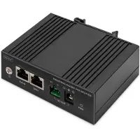 Digitus DN-651140, IEEE 802.3af, IEEE 802.3at, IEEE 802.3bt, 10/100/1000Base-T(X), Musta, 80 mm, 32 mm, 108 mm