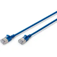 Digitus DK-1632-A-003S-B, 0,3 m, Cat6a, F/FTP (FFTP), RJ-45, RJ-45, Sininen