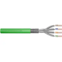 Digitus CAT 8.2 S-FTP INSTALLATIONCABLE, 2000 MHZ,AWG 22/1 DCA, 500 M, DRUM, SIMPLEX, GRÜN (DK-1843-VH-5)