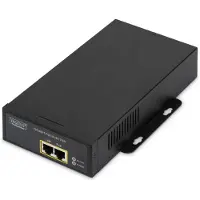 Digitus GIGABIT ETHERNET POE++ INJECTOR, 802.3AT POWER PINS: 4/5(+),7/8(-) AND 3/6(+), 1/2(-), 95W (DN-95107)