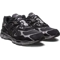 Asics unisex. 1201A789 Trainers Gel NYC black (40), Flat, Laces, Casual, Sport, Running, Multisport