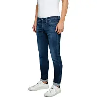 Replay Anbass Trousers Slim Hyper Cloud - Blue - 34 x 32