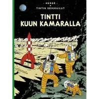 Herge Tintti kuun kamaralla