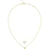 GUESS Beloved Two Hearts Kaulakoru