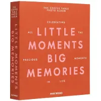 Printworks Photo Album - Little Moments Big Memories, Orange - Orange - ONE SIZE