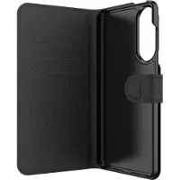 Zagg Samsung Galaxy S25 Edge Folio Case, musta