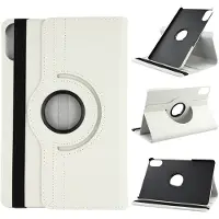 SKALO Xiaomi Redmi Pad 2 360 Litchi Kotelo - Valkoinen