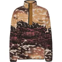 Columbia Helvetia II Printed Half Snap Fleeceneule camel brown sisters Koko S