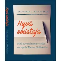 Vikman, Hyvä omistaja - Mitä suomalainen yrittäjä voi oppia Warren Buffettilta