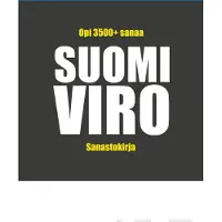 Muthugalage, Suomi-viro sanastokirja