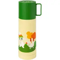 Blafre Termospullo 350 Ml Hiking Bunny Green/yellow-Onesize Vihreä One Size Pojat, Tytöt