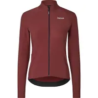Gripgrab Women's PACR Thermal Long Sleeve Jersey Dark Red Pitkähihaiset urheilupaidat L