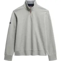 Superdry Core Pique Henley Collegepaita Puolivetoketjulla