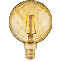 Osram Vintage 1906 Big Globe Pine E27 470lm 2400K filament led lamppu