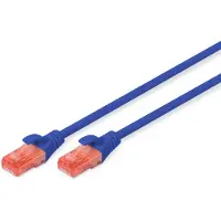 Digitus CAT 6 U-UTP PATCH CORD, CU, LSZH AWG 26/7, LENGTH 10 M, COLOR BLUE (DK-1617-100/B)