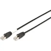 Assmann CAT 6 S-FTP OUTDOOR PATCH CORD, CU, PE AWG 27/7, LENGTH 10 M, BLACK SHEATH COLOR (DK-1644-100/BL-OD)