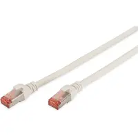 Digitus CAT 6 S-FTP PATCH CORD, CU, LSZH AWG 27/7, LENGTH 0.5 M, COLOR WHITE (DK-1644-005/WH)