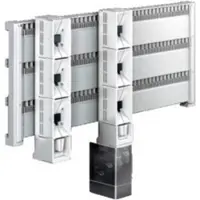 Rittal Anschlussadapter 1400A, 3-polig, Leitungsabgang unte (9677905)