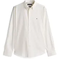 Tommy Hilfiger Flex Flannel Solid Rf Shirt - White - XL