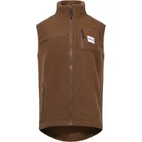 Eivy Women's Lumberjackie Sherpa Vest Brown Vuorettomat liivit M