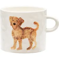 Anna + Nina Labradoodle Tea Mug - White - 355 ML