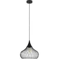 Eglo 43344 - Kattokruunu narulla STAVERTON 1xE27/60W/230V
