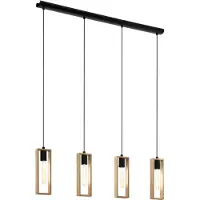 Eglo 49475 - Kattokruunu narulla LITTLETON 4xE27/60W/230V