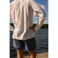 ICANIWILL Mirage Dri-Release Long Sleeve Print White Snow