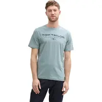 Tom Tailor Cotton Logo Print Lyhythihainen T-paita