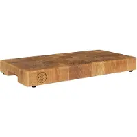 Det vilda skafferiet Leikkuulauta 35 cm x 19 cm, luonnollisesti öljytty tammi