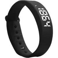 Mtp Products W5s Sports Monitoiminen Älykäs Aktiivisuusranneke - Musta