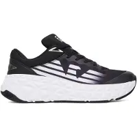 EA7 unisex. X8X239_XK432 Black Kobra sneakers (40 2/3), Flat, Laces, Casual, Sport