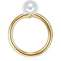 Valero Pearls Sormus kulta / helmenvalkoinen