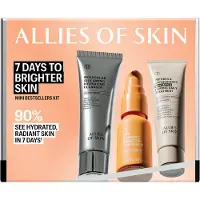 Allies of Skin 7 Days to Brighter Skin Anti Aging Skincare Kit Kasvojenhoitosetti 1 kpl