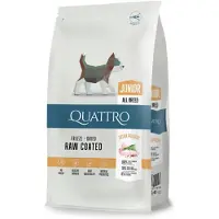 Quattro Junior siipikarjan kuivarehulla nuorille koirille, 1,5 kg