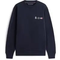 Tommy Hilfiger Small Crest Outline Crew Neck - Navy - M