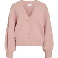 Vila Viradia L/S Rose Cardigan - Pink - L