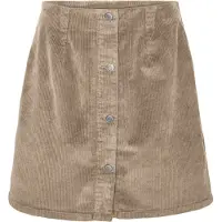 Vero Moda Vmetta Hr Short Cord Skater Skirt Noos - Beige - S