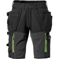 Fristads Stretch shortsit 2567 STP Musta C56