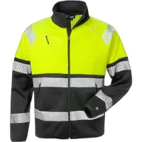 Fristads High vis kevyt stretch takki lk 1 4517 SSL Huomiokeltainen/Musta L