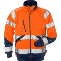 Fristads High vis kevyt takki lk 3 7426 SHV Huomio-oranssi/Laivastonsininen XL