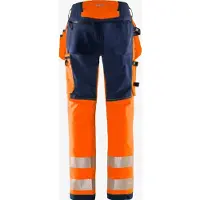 Fristads Työkaluhousut Luokka 2 2644 GSTP Huomio-oranssi/Laivastonsininen C46
