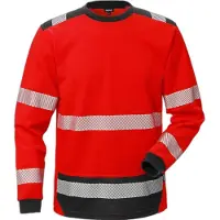 Fristads High vis t-paita lk 3 7724 THV Huomiopunainen/Musta XL