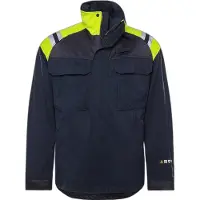 Fristads Palosuojattu Flamestat takki 4965 MFA Laivastonsininen/Huomiokeltainen 3XL