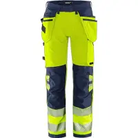 Fristads Työkaluhousut Luokka 2 2644 GSTP Huomiokeltainen/Laivastonsininen C64