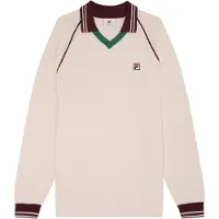 FILA Neuletakki 'Molinazzo' tummanvihreä / tummanpunainen / offwhite