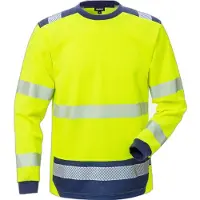 Fristads High vis t-paita lk 3 7724 THV Huomiokeltainen/Laivastonsininen XL
