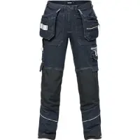 Fristads Rakentajan denim stretch housut 2131 DCS, indigonsininen, C60